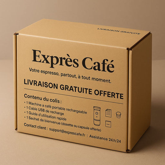 Exprès Café : Le café parfait, partout avec vous.